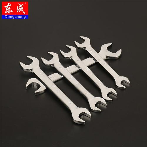 东成手动工具精抛光双开口扳手两用板手扳子汽修机修五金工具